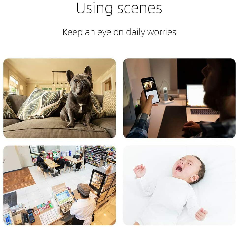Xiaomi IMILAB Home Security Camera A1 1296p / White