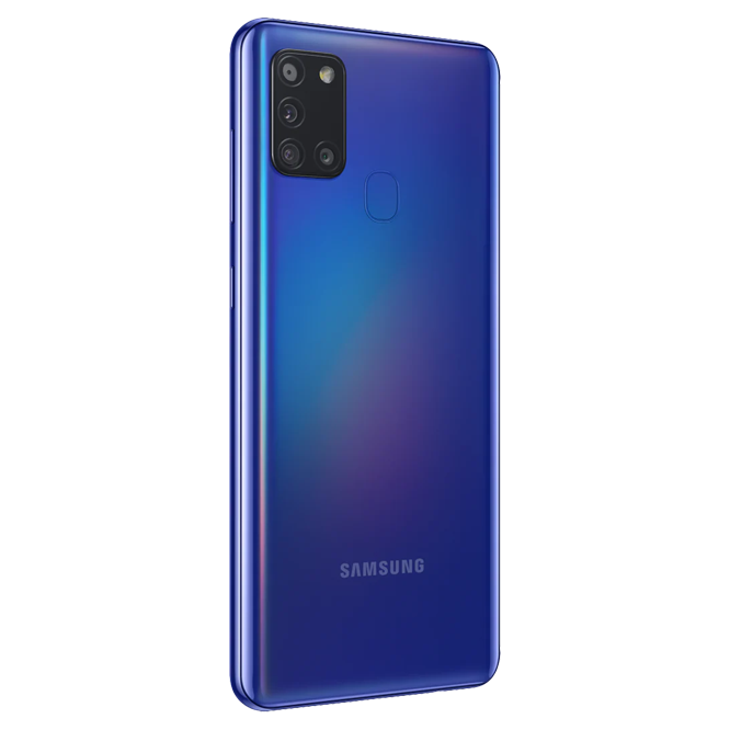 Samsung Galaxy A21s / 6.5" 720x1600 PLS / Exynos 850 / 4GB / 64GB / 5000mAh / Blue