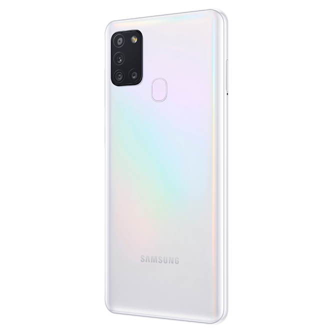 Samsung Galaxy A21s / 6.5" 720x1600 PLS / Exynos 850 / 4GB / 64GB / 5000mAh / White