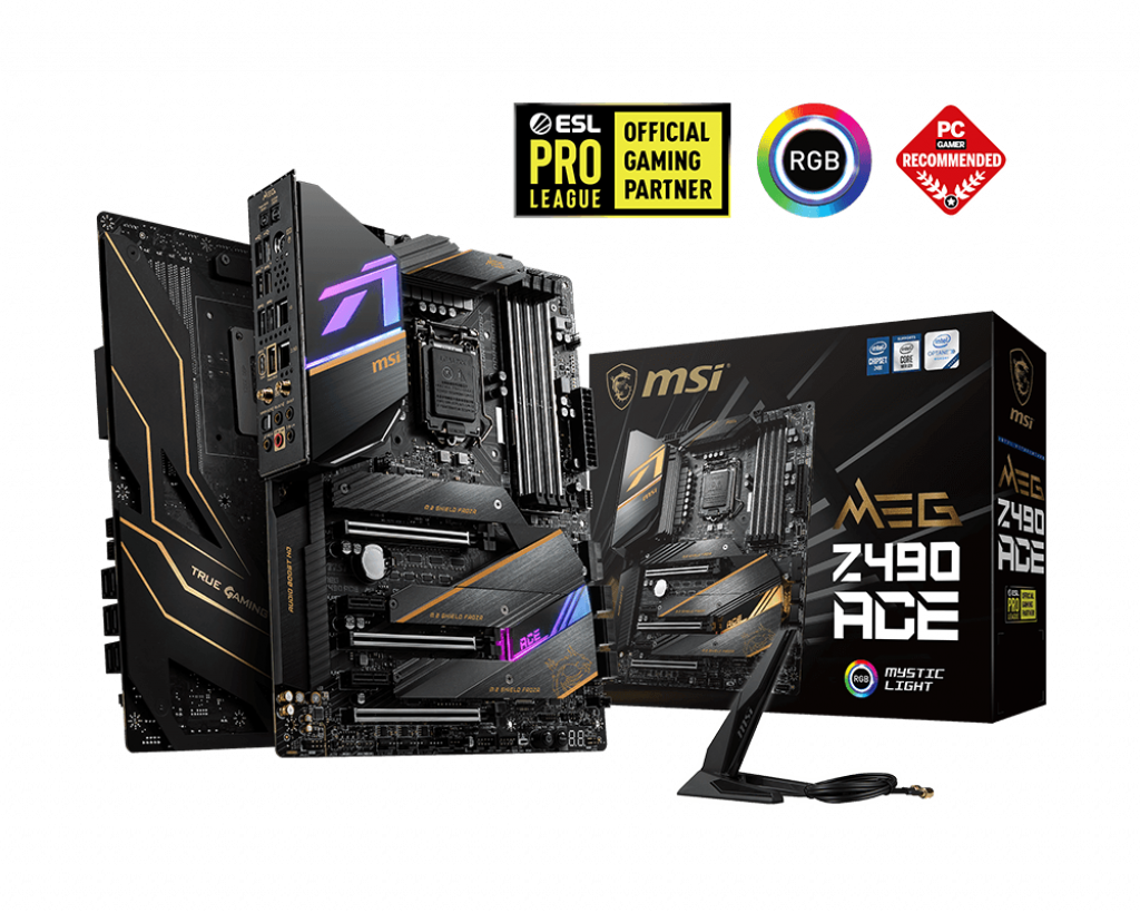 MSI MEG Z490 ACE / ATX Socket 1200 Dual 4xDDR4-5000
