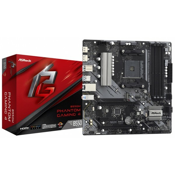 ASRock B550M PHANTOM GAMING 4 / mATX Socket AM4 Dual 4xDDR4-4600