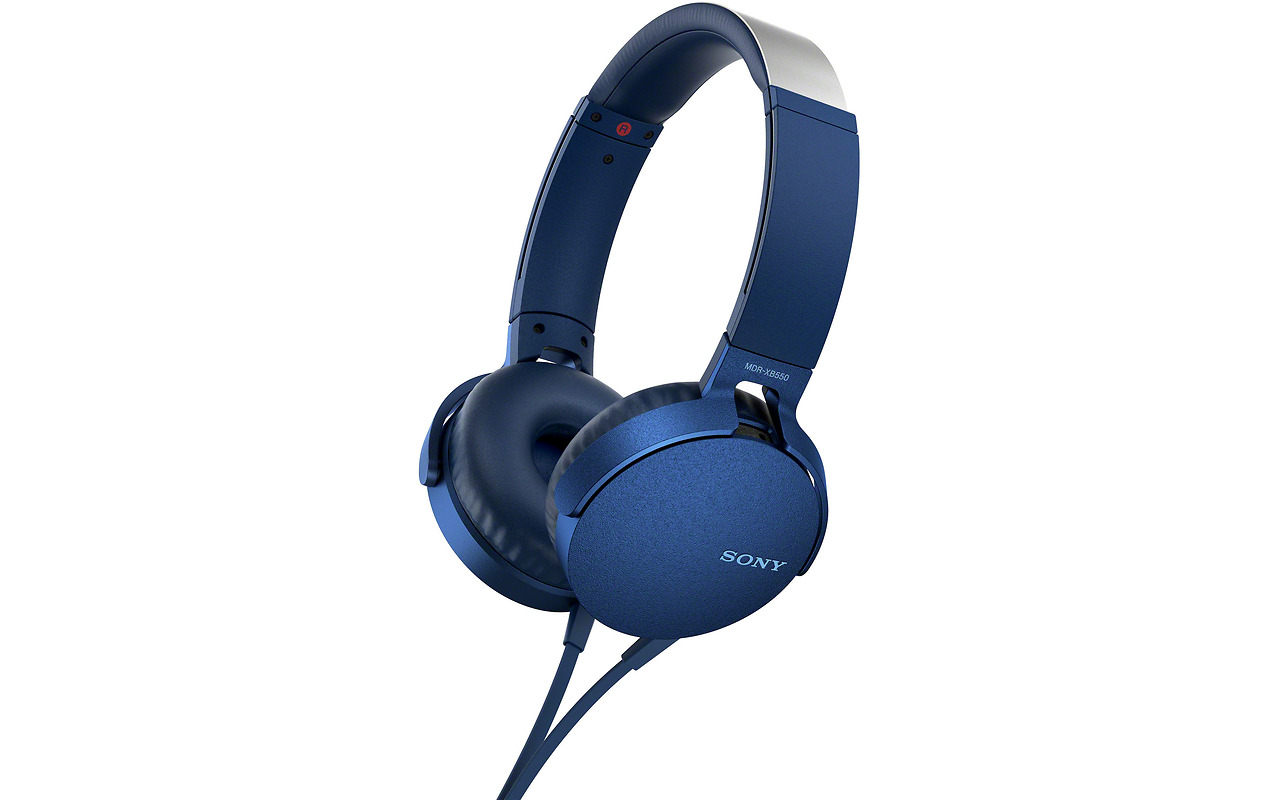 SONY MDR-XB550AP EXTRA BASS / Blue