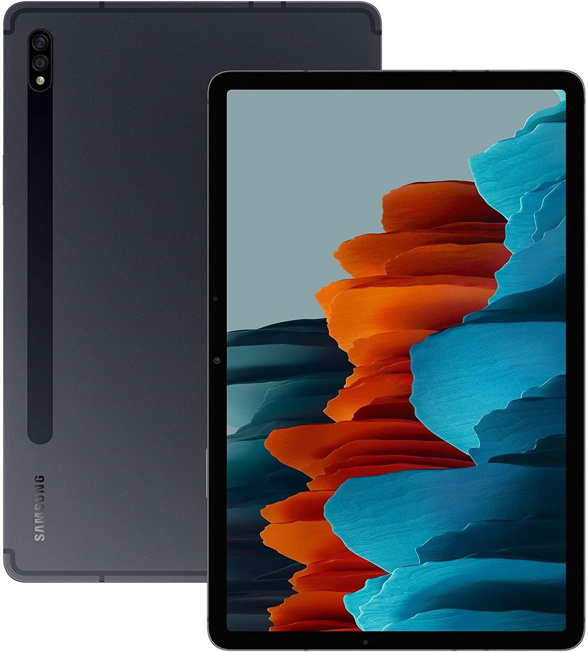 Samsung Galaxy TAB S7+ T975 / 12.4" 120hz Super AMOLED / Snapdragon 865+ / 6GB / 128GB / 10090mAh / Black