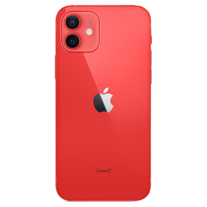 Apple iPhone 12 / 6.1" OLED 2532x1170 / A14 Bionic / 4Gb / 64Gb / 2815mAh / Red