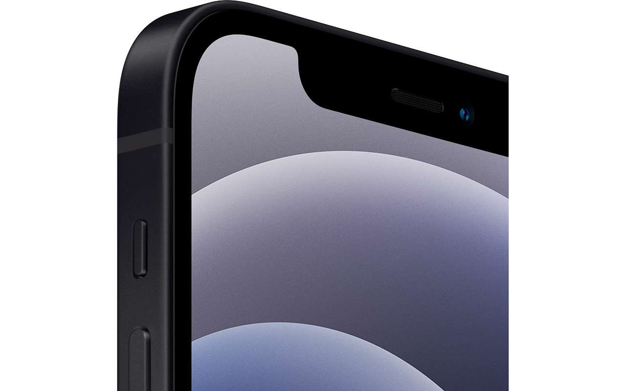 Apple iPhone 12 / 6.1" OLED 2532x1170 / A14 Bionic / 4Gb / 64Gb / 2815mAh / Black