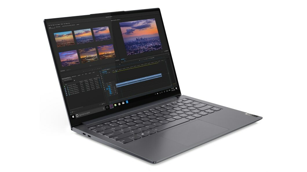 Lenovo Yoga Slim 7 14ITL5 / 14.0" IPS FullHD Touch / Intel i7-1165G7 / 16GB DDR4 / 1.0TB NVMe / Intel Iris Xe Graphics / Windows 10 HOME / PEN / 82BH0054RU / Grey