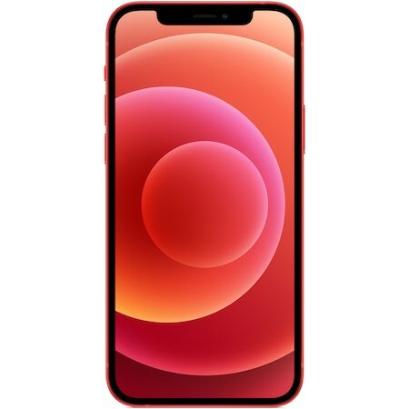 Apple iPhone 12 / 6.1 OLED 2532x1170 / A14 Bionic / 4Gb / 128Gb / 2815mAh / Red