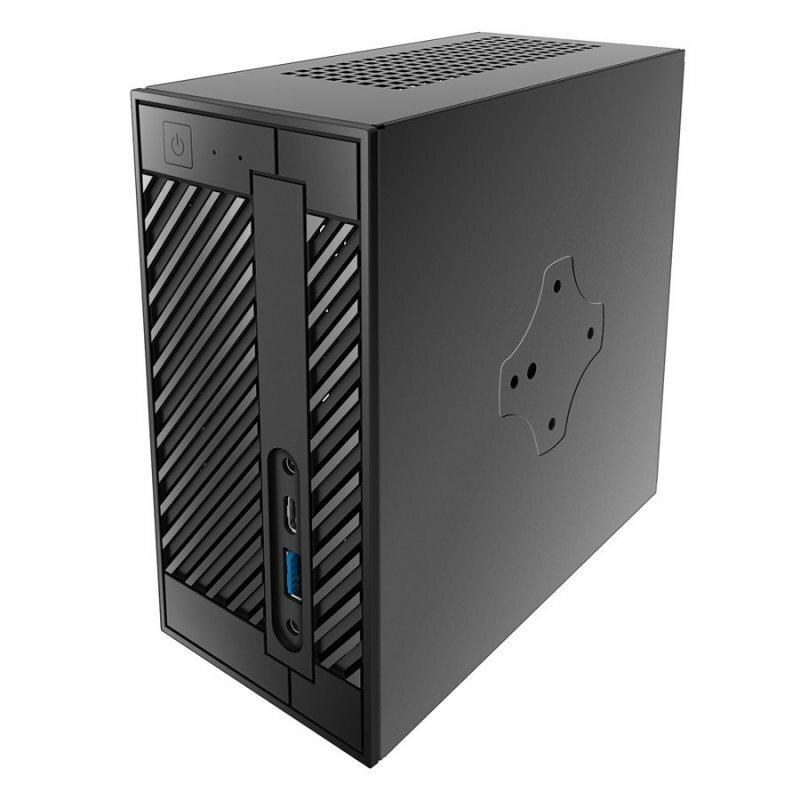 ASRock DESKMINI 310/B/BB / Socket 1151 / H310M-STX / 2 x SO-DIMM DDR4 / 1 x M.2 SSD Slot / 2 x SATA 2.5'' Slot / Barebone / Black