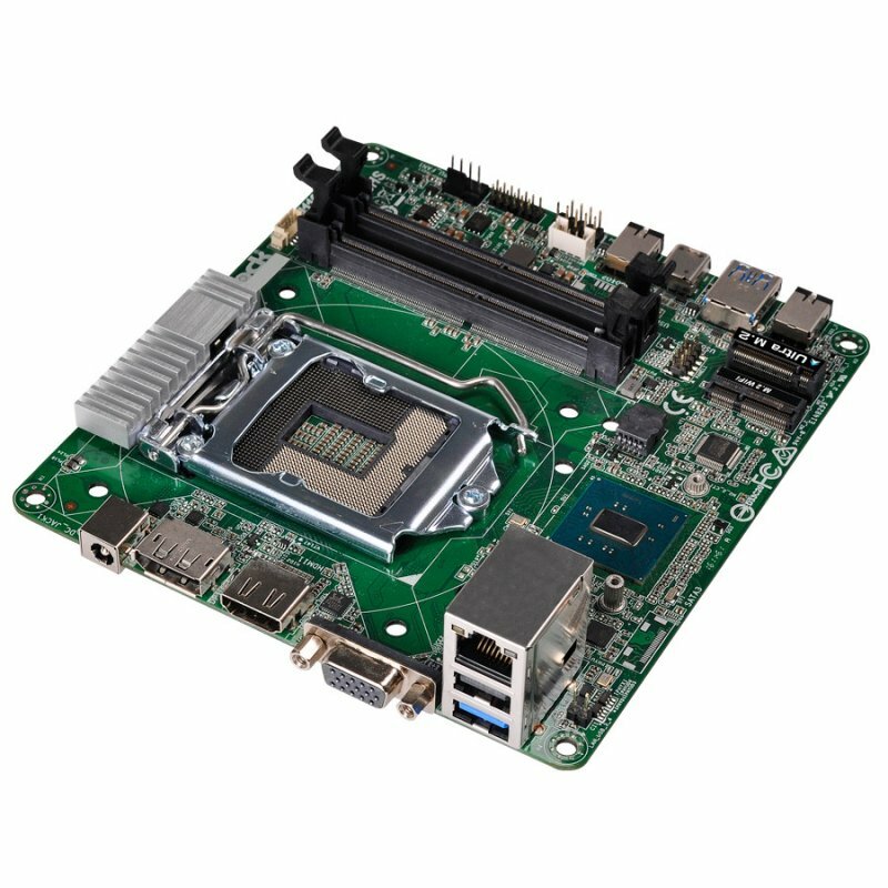 ASRock DESKMINI 310/B/BB / Socket 1151 / H310M-STX / 2 x SO-DIMM DDR4 / 1 x M.2 SSD Slot / 2 x SATA 2.5'' Slot / Barebone / Black