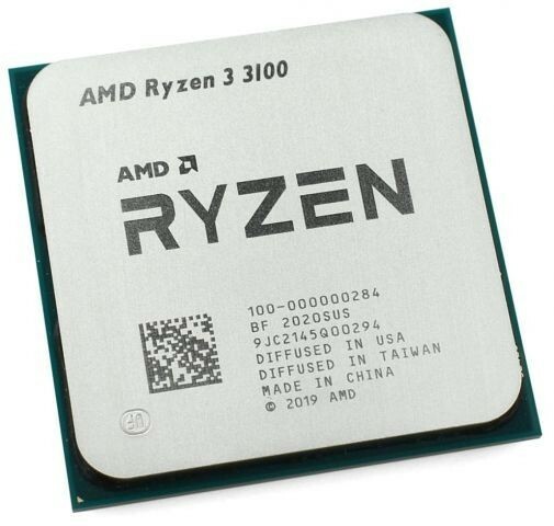 AMD Ryzen 3 3100 / Socket AM4 / NO cooler
