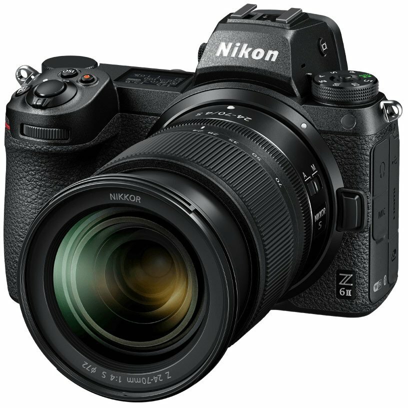 Nikon Z 6II + 24-70mm F4 + FTZ Adapter Kit / VOA060K003 / Black