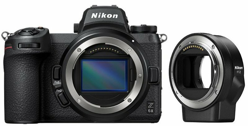 Nikon Z 6II + FTZ Adapter Kit / VOA060K002 / Black