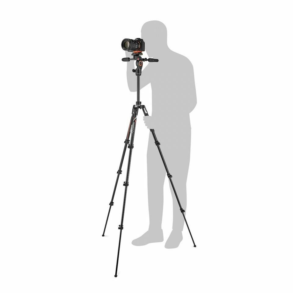Manfrotto MKBFRLA-3W / Befree 3-Way Live Advanced Sony Alpha Trepied / Black