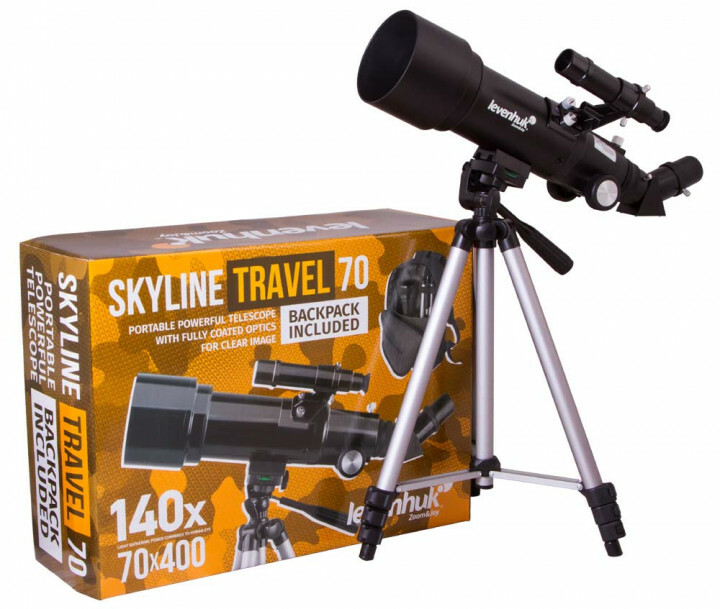 Levenhuk Skyline Travel 70 Telescop / 70818 / Black