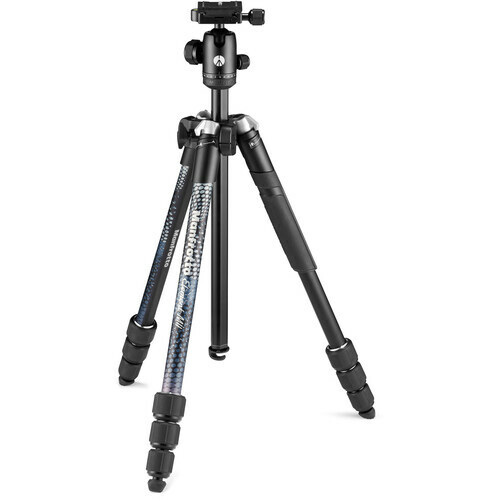 Manfrotto MKELMII4BMB-BH / Element MII MobBT AL BK 4 S BH Trepied / Black
