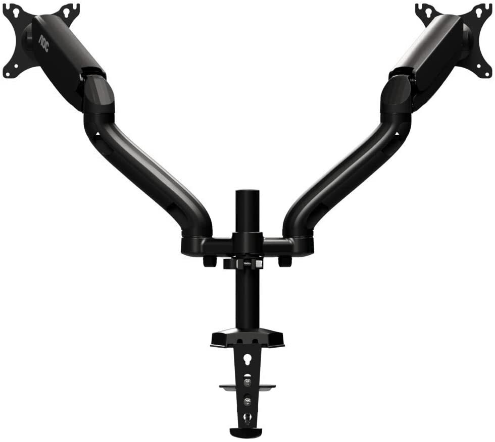 AOC AD110D0 / Arm for 2 monitors 15"-27" / Black