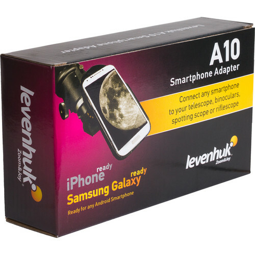 Levenhuk A10 Smartphone adapter / 68766 / Black