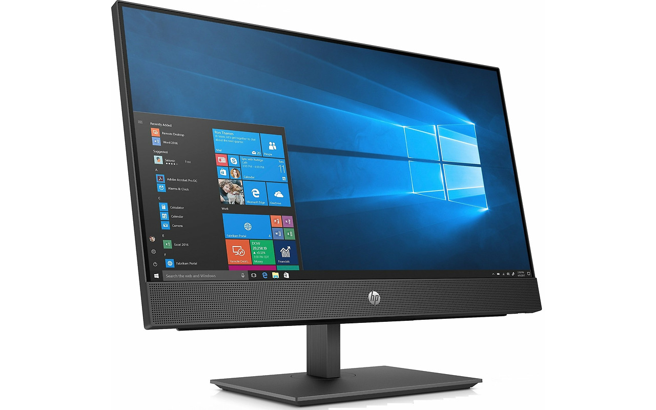 HP ProOne 440 G5 / 23.8" FullHD IPS / Intel Core i7-9700T / 8GB DDR4 / 128Gb SSD + 1.0TB HDD / FreeDOS  / Black