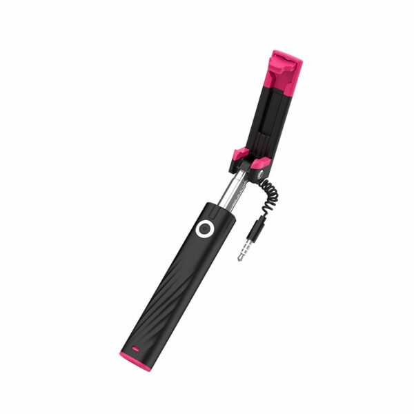 Hoco K7 Dainty mini wired selfie stick / Black