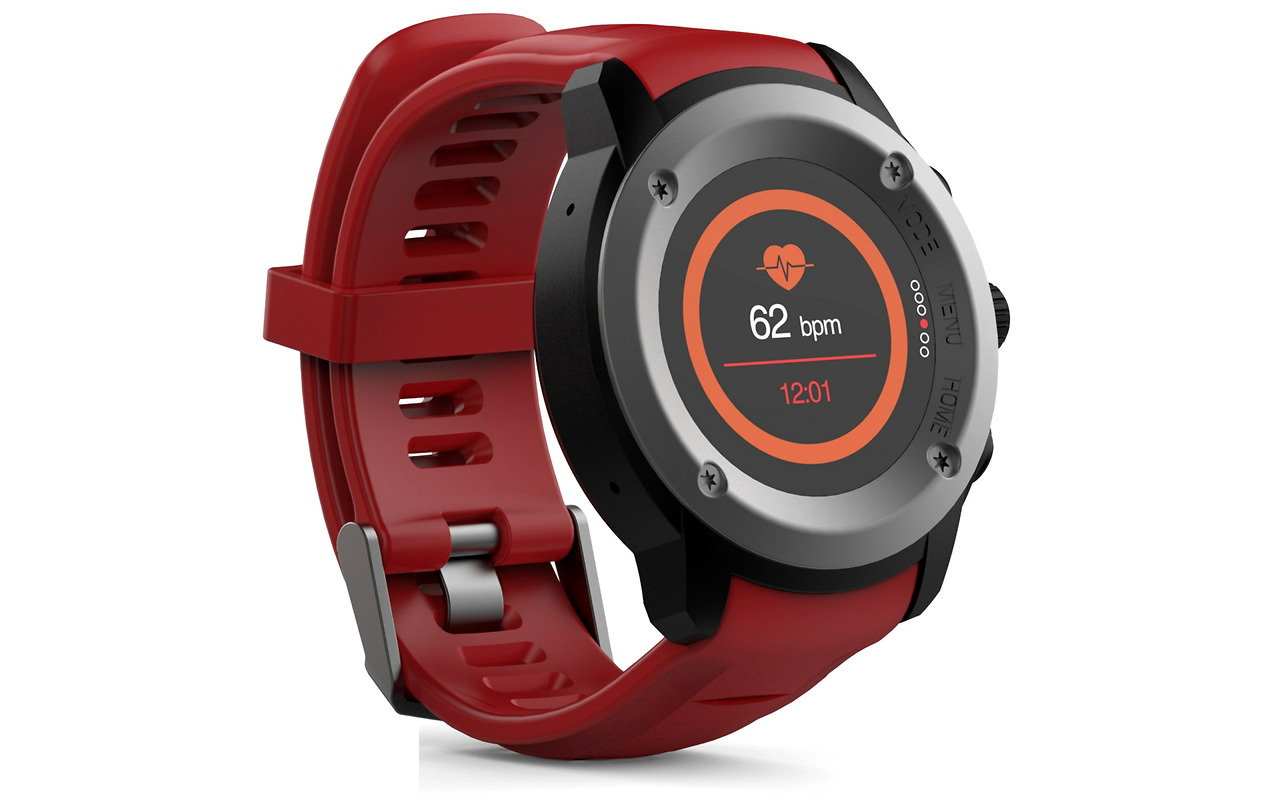 MAXCOM Smartwatch FitGo FW17 POWER / Red