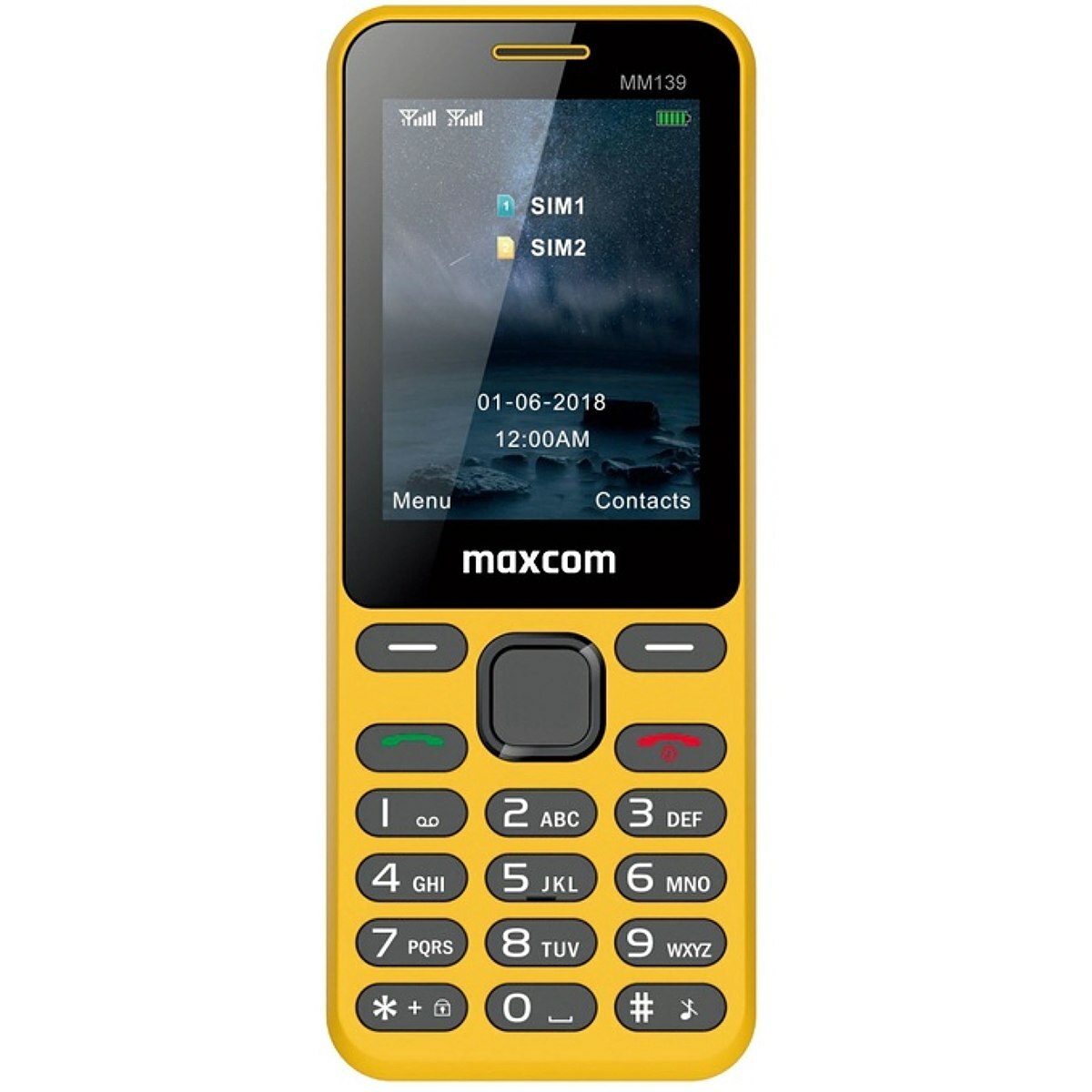 MAXCOM MM139 / Yellow