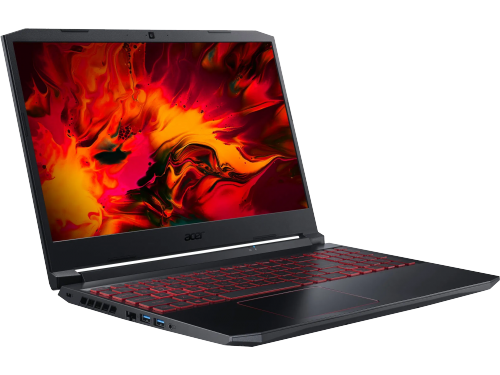 ACER Nitro AN515-55-536C / 15.6" FullHD IPS / Intel Core i5-10300H / 16GB DDR4 / 512GB NVMe / GeForce GTX 1650Ti 4GB GDDR6 / No OS / NH.Q7JEU.00F / Black