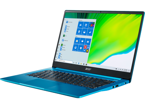 ACER Swift 3 SF314-59-35N7 / 14.0" IPS FullHD / Intel Core i3-1115G4 / 8GB LPDDR4 / 256GB NVMe / No OS / NX.A0PEU.005 / Blue