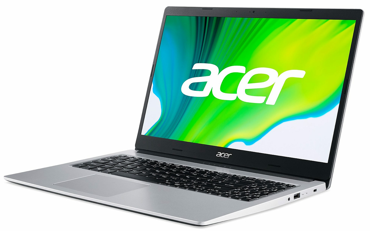 ACER Aspire A315-23G / 15.6" FullHD / AMD Ryzen 5 3500U / 8GB DDR4 / 256GB NVMe / AMD Radeon 625 2GB GDDR5 / No OS / Silver