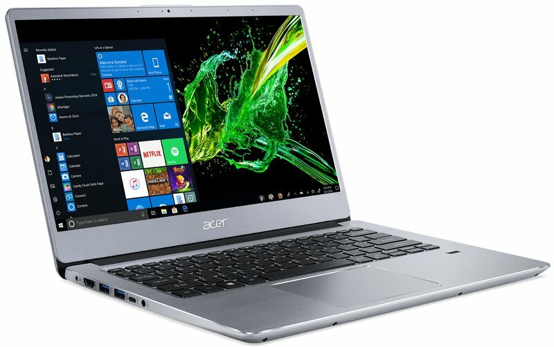 ACER Swift 3 SF314-41-R1JU / 14.0" IPS FullHD / AMD Ryzen 3 3200U / 8GB LPDDR4 / 256GB NVMe / Radeon Vega 3 Graphics / No OS / NX.HFDEU.011 / Silver