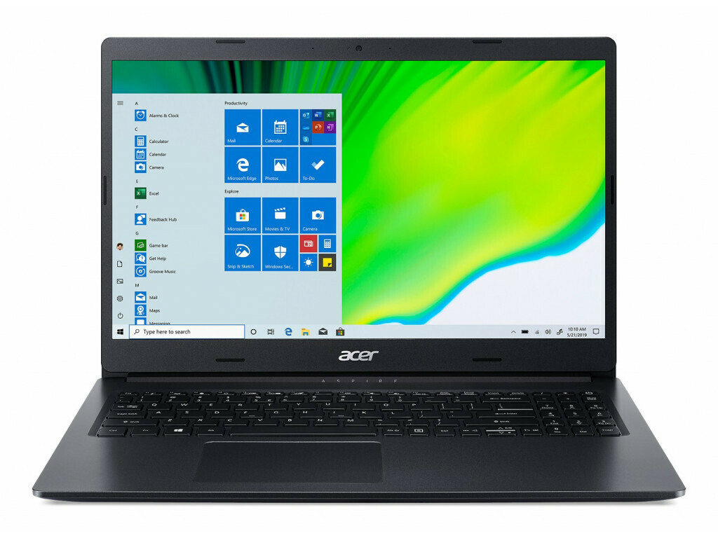 ACER Aspire A315-57G-31G5 / 15.6" FullHD / Intel Core i3-1005G1 / 4GB DDR4 / 1.0TB HDD / NVIDIA GeForce MX330 2GB GDDR5 / No OS / NX.HZREU.00Z / Black