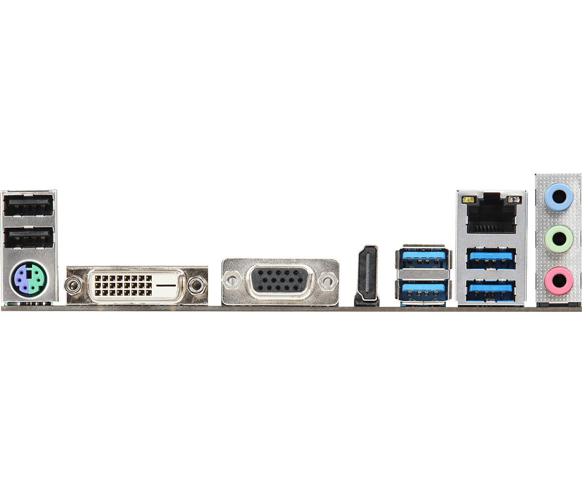MB ASRock A320M-HDV R4.0 / Socket AM4 / AMD A320 / 2 x DDR4 DIMM / mATX