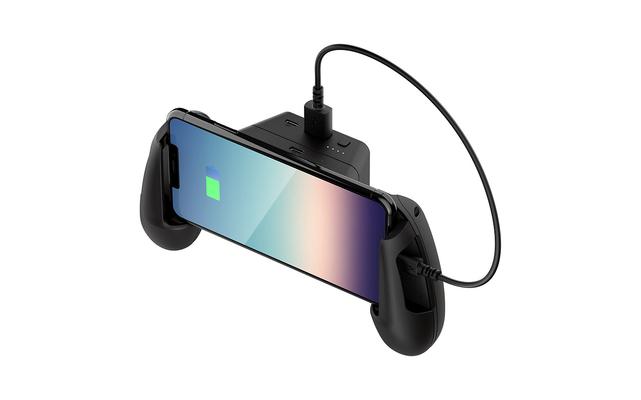 HyperX ChargePlay Clutch Charging Controller Grips for Smartphones / HX-CPCM-U / Black