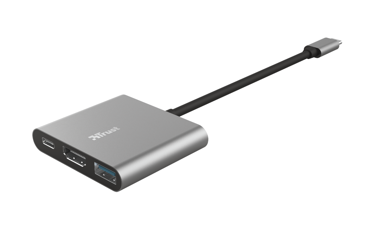 Trust Dalyx 3-in-1 Multiport USB-C Adapter /