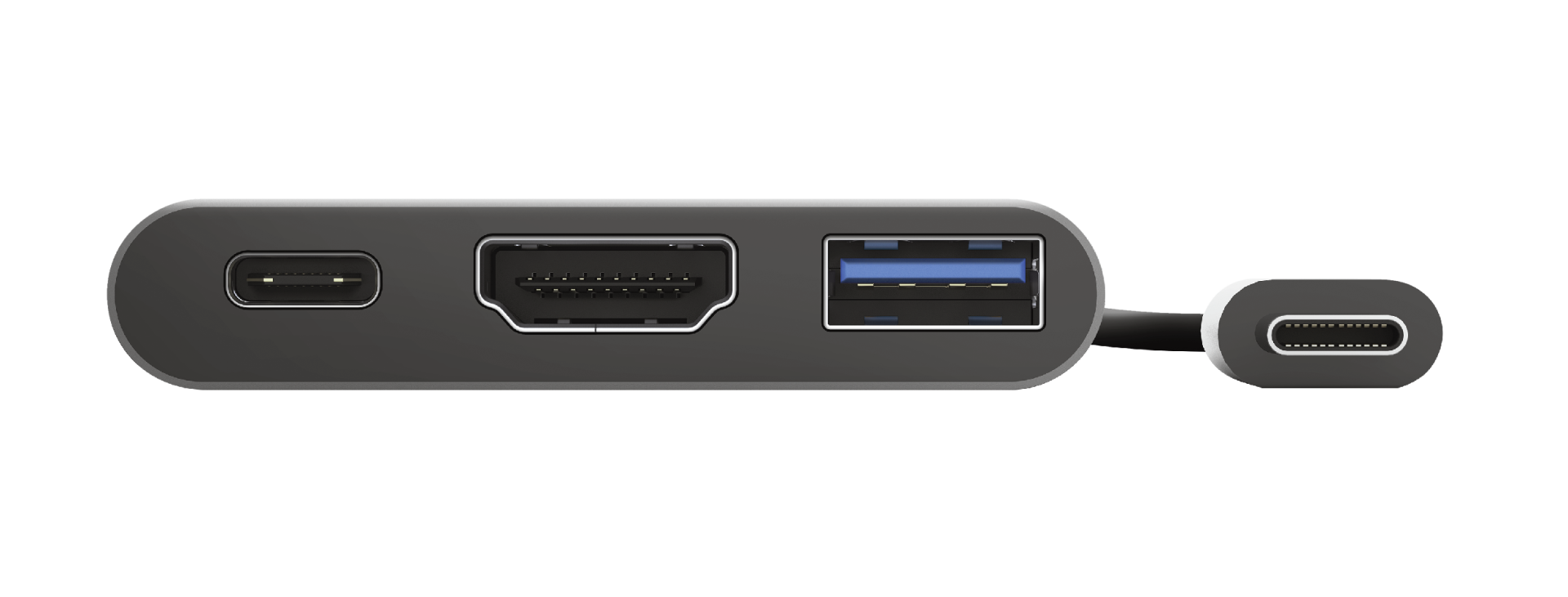 Trust Dalyx 3-in-1 Multiport USB-C Adapter /