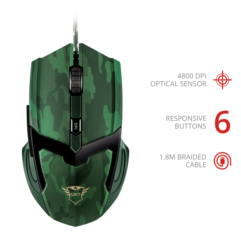 Trust Gaming GXT101D Gav / Green