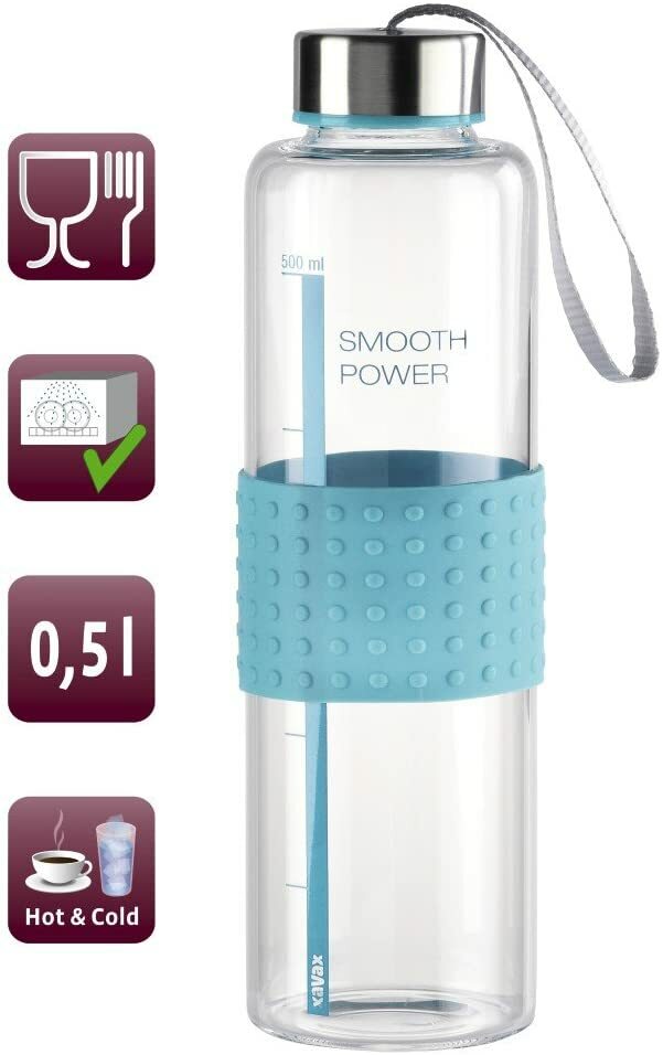 Xavax Smooth Power Glass Drinking Bottle