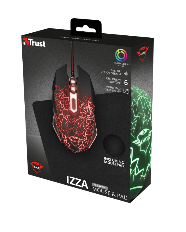 Trust GXT 783 Izza / Black