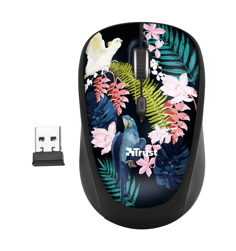 Trust Yvi Parrot Wireless Mouse / Color