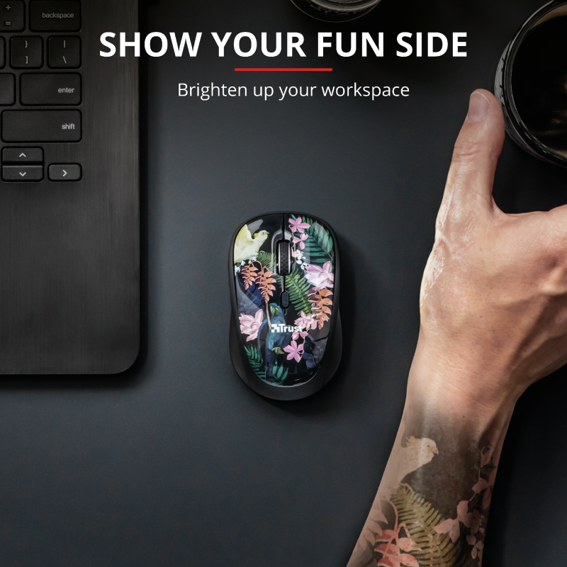 Trust Yvi Parrot Wireless Mouse / Color