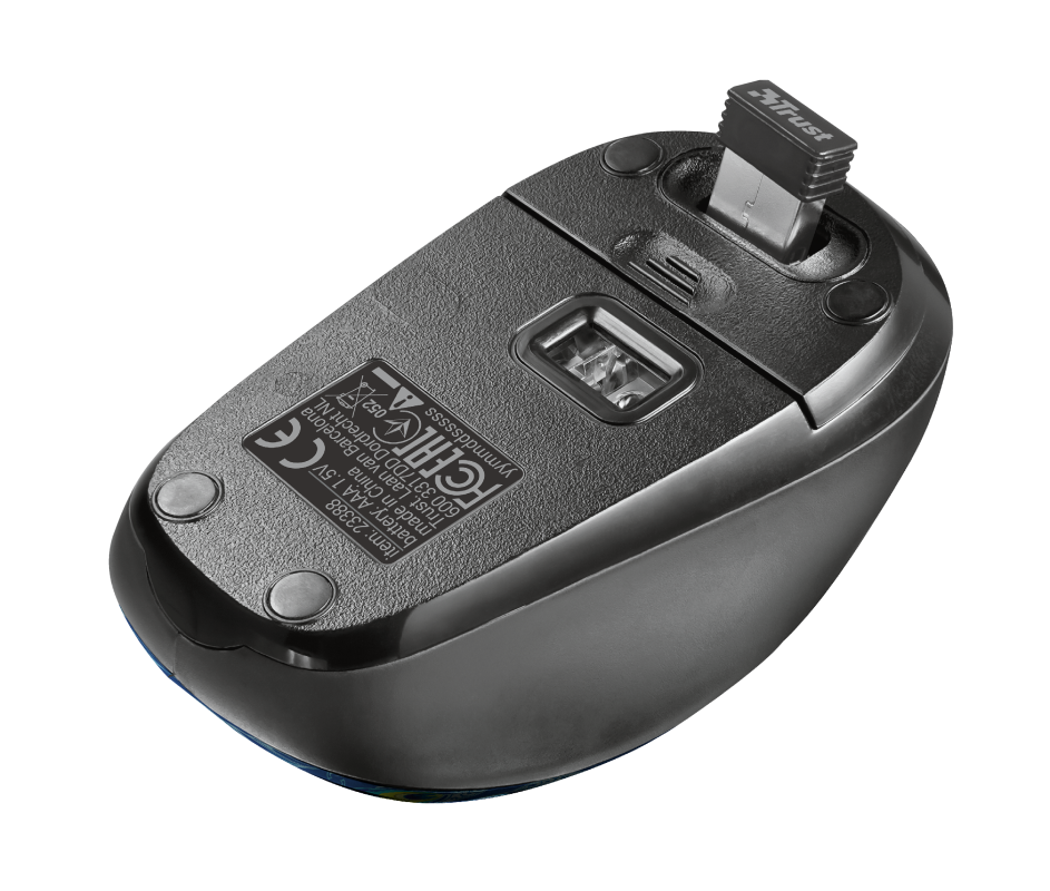 Trust Yvi Peacock Wireless Mouse / Blue