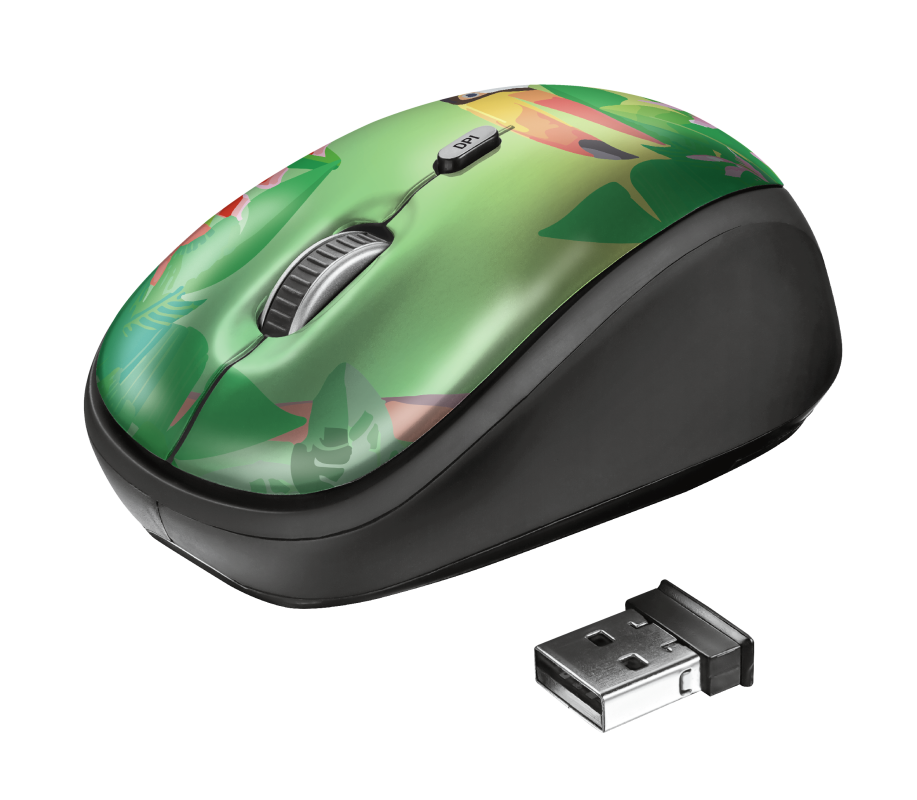 Trust Yvi Toucan Wireless Mouse / Green