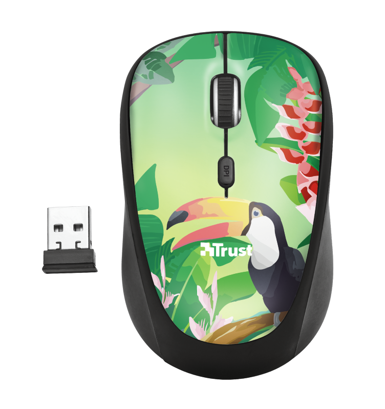 Trust Yvi Toucan Wireless Mouse / Green