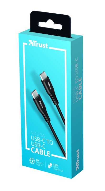 Trust Ndura USB-C To USB-C Cable 1m / Black