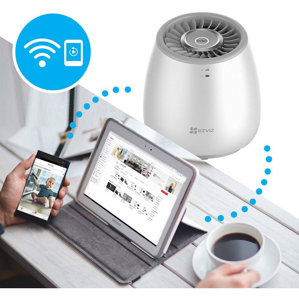 EZVIZ CS-WLB Wi-Fi Station / With 4G / Built-in 100dB Siren / White