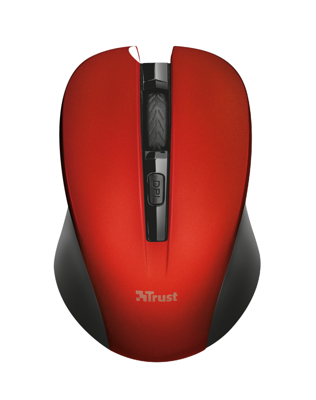 Trust Mydo Wireless Mouse / Red