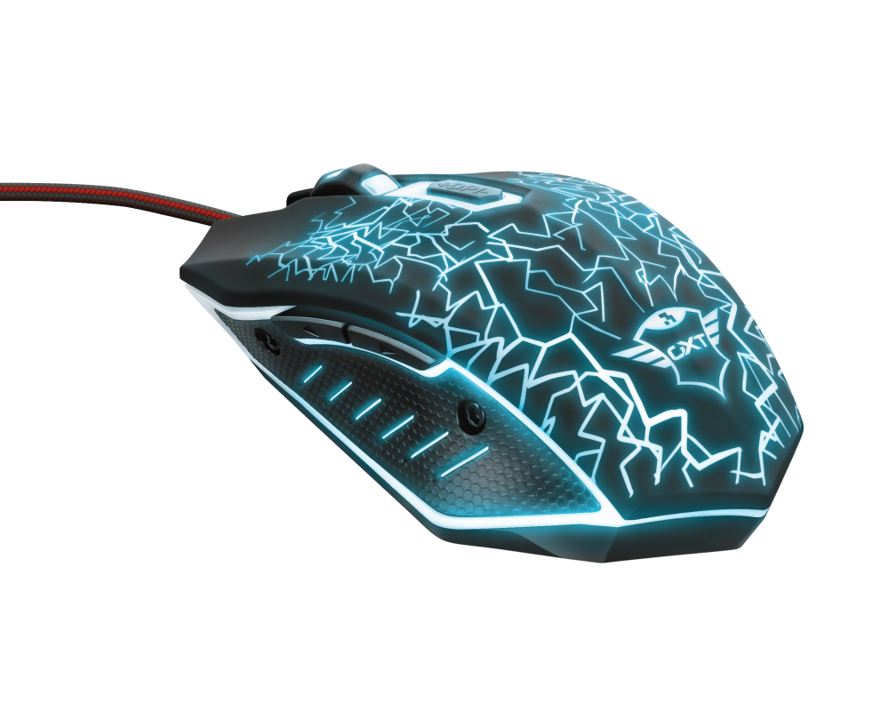 Trust Gaming GXT 105 Izza Illuminated Mouse / Black