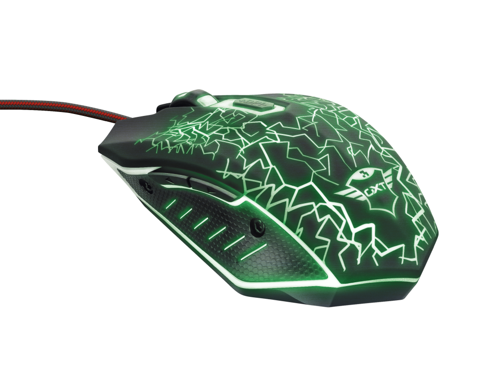 Trust Gaming GXT 105 Izza Illuminated Mouse / Black