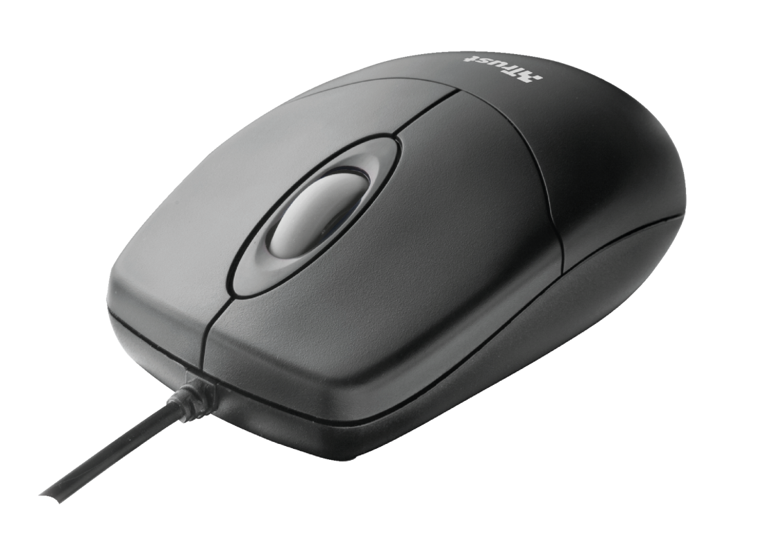 Trust Basi Optical Mouse / Black
