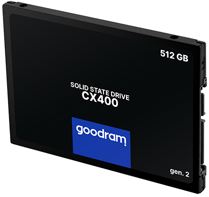 GOODRAM CX400 512GB 2.5 SSD / SSDPR-CX400-512-G2 Black