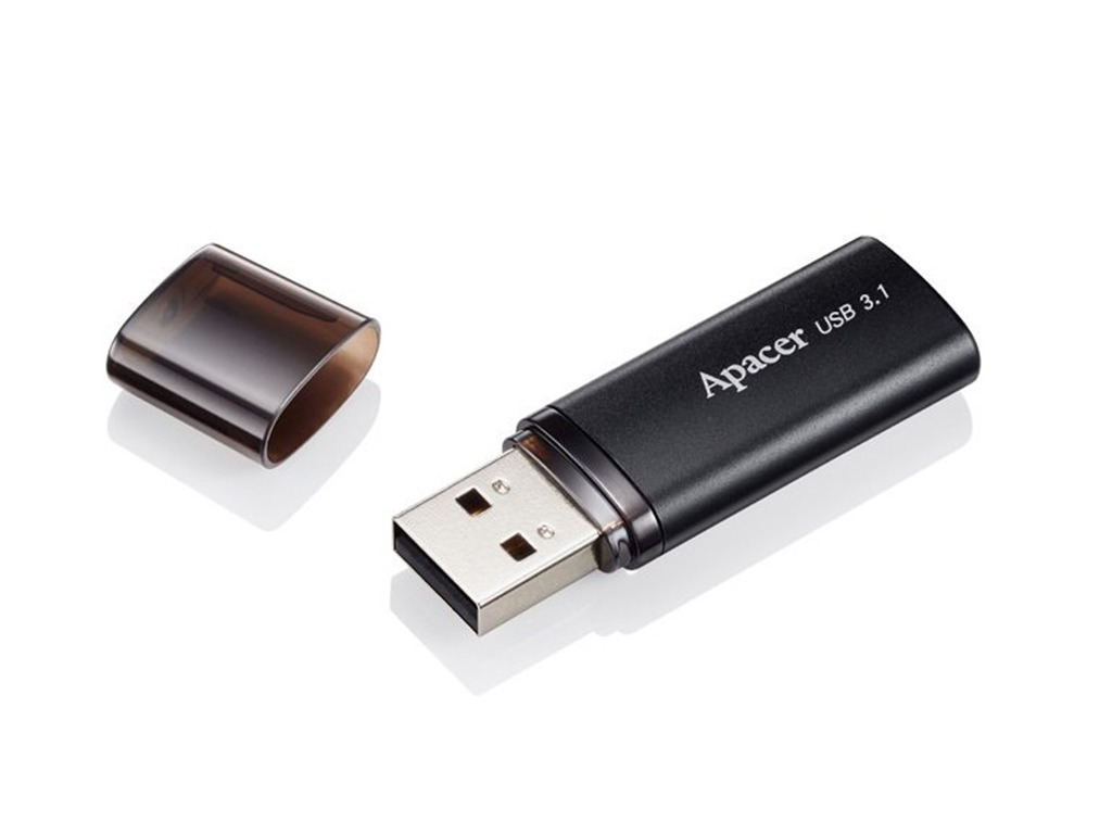 USB3.1 Apacer AH25B / 128GB / AP128GAH25B / Black